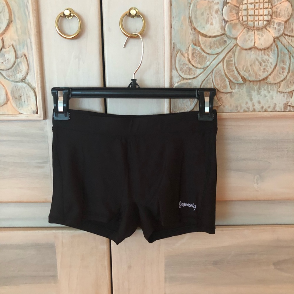 Black Intensity Athletics Workout Shorts